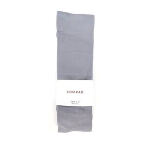 Comrad Compression Socks Men’s Large Gray Knee-High Light New NWT